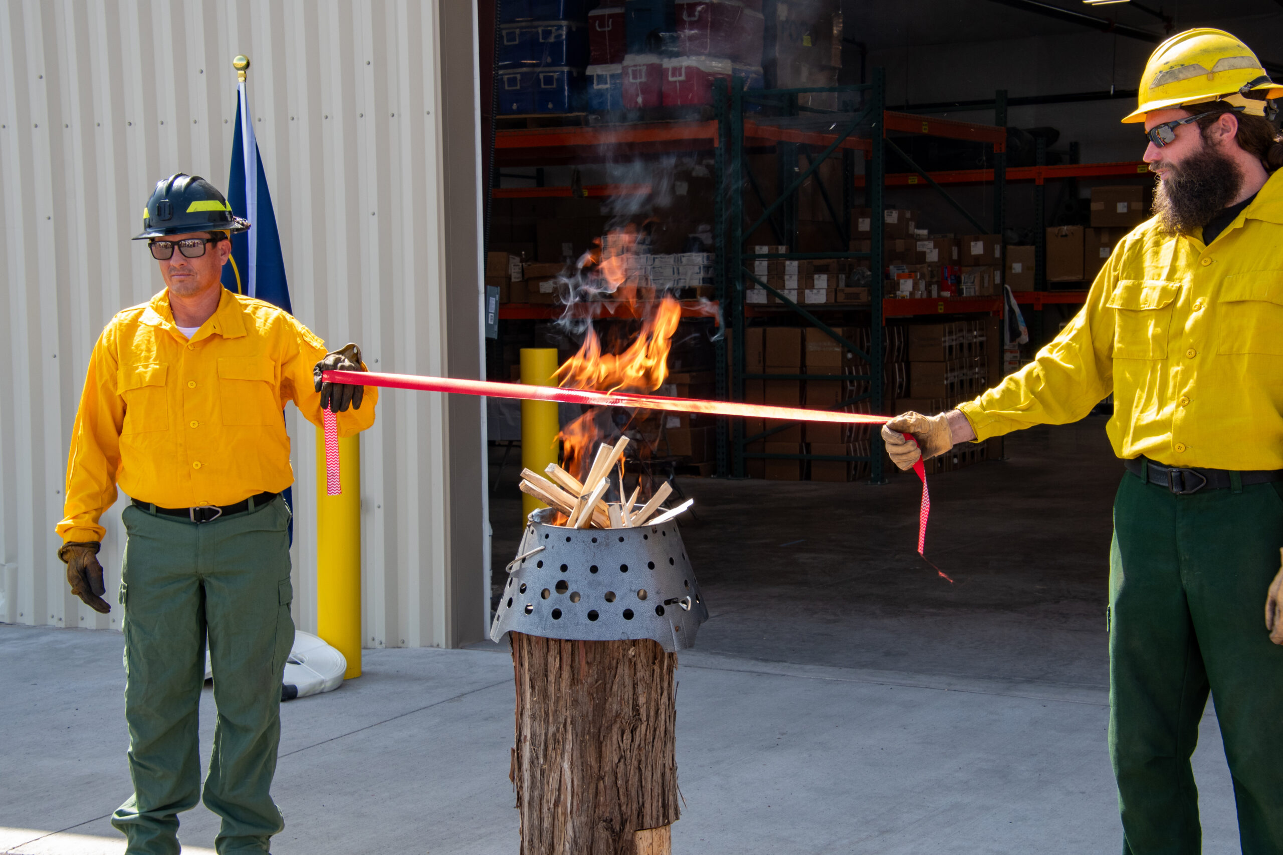 Featured image for “Forestry, Fire and State Lands Opens New Wildland Fire Cache”